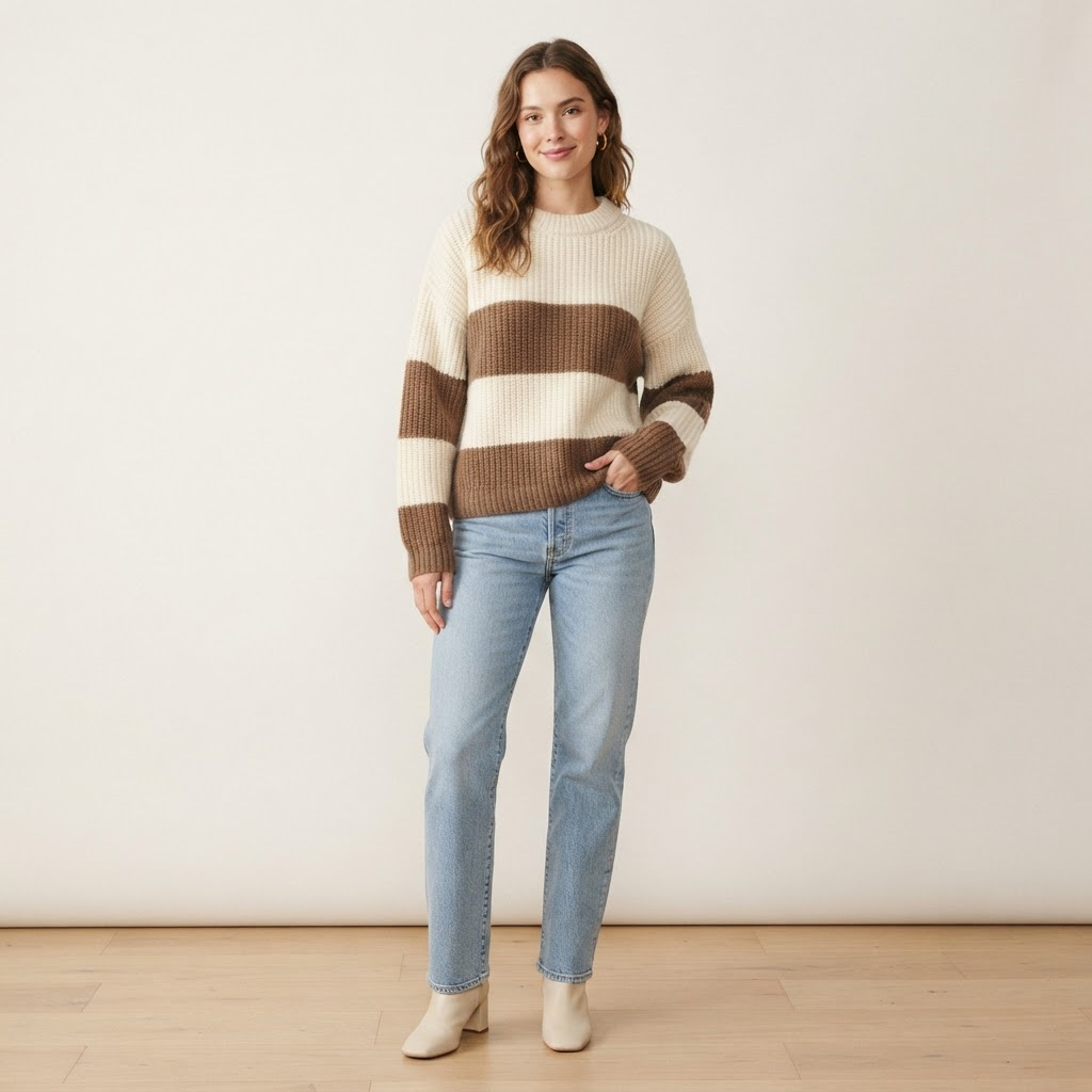 Knitted Colorblock